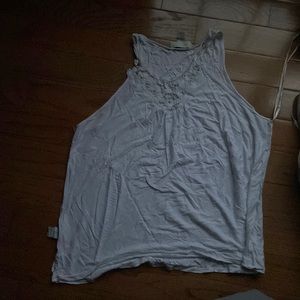White tank top